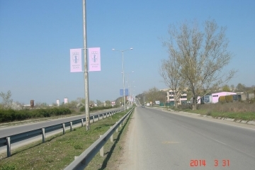 Над 300 нови знамена монтират на входно-изходните магистрали на Русе