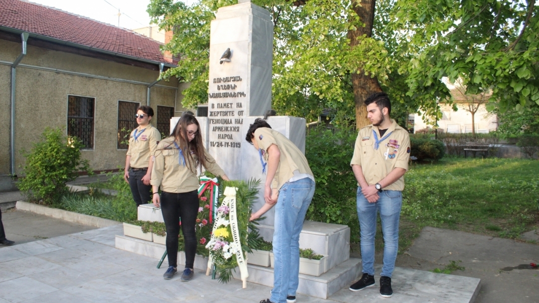 Зам.-кметът инж. Димитър Наков присъства на църковната служба в памет на жертвите от Геноцида над Арменския народ