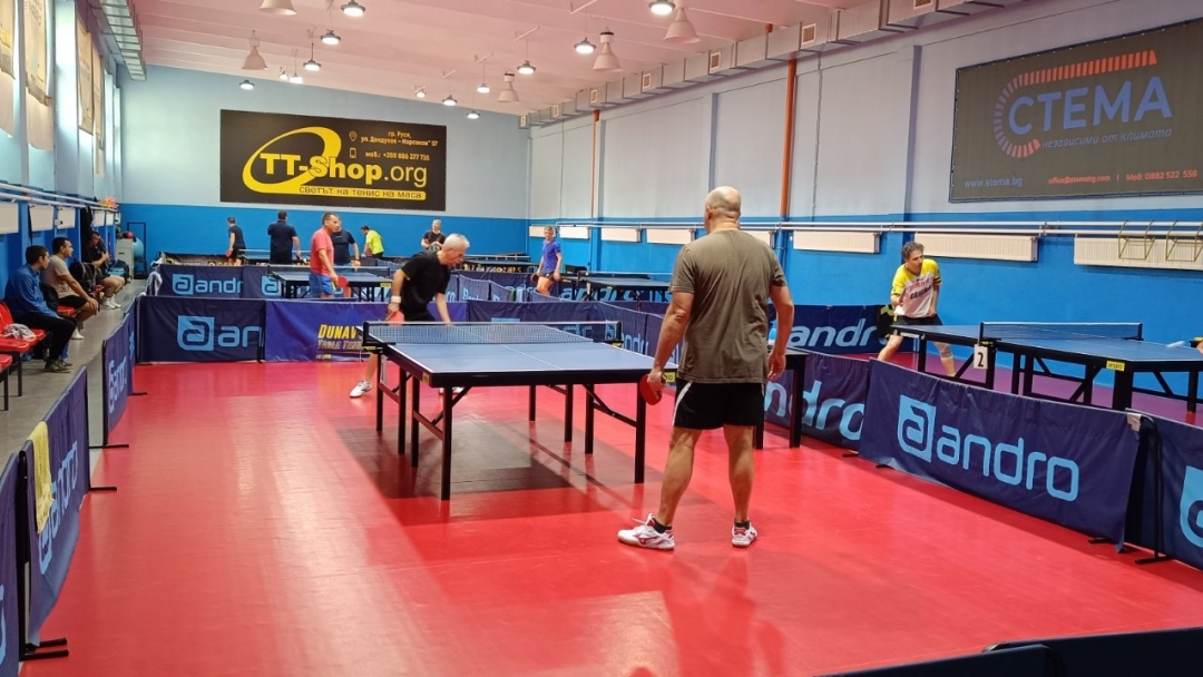 Работнически турнир по тенис на маса се проведе в Русе