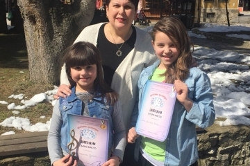 Нови успехи на солисти от Детска вокална група „Слънце“ 