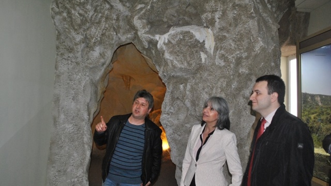 Маргарита Попова разгледа Екомузея в Русе