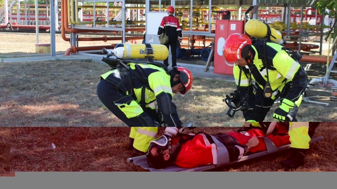 Учение за реакция при бедствия и аварии беше разиграно в района на Индустриална зона „Тегра“