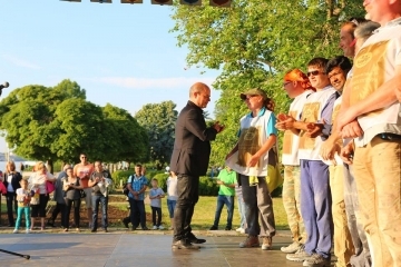 Кметът Пламен Стоилов откри второто издание на Пясъчния фестивал