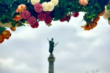 Русе посреща Великден с обогатена празнична украса на площад „Свобода“