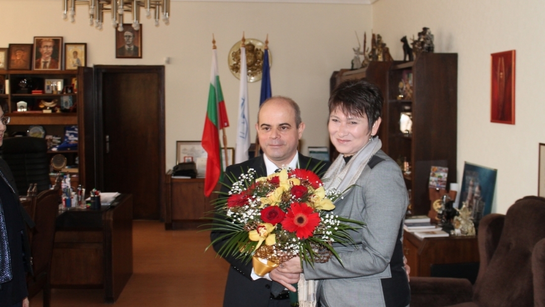 Кметът Пламен Стоилов се срещна с вицепремиера Меглена Кунева