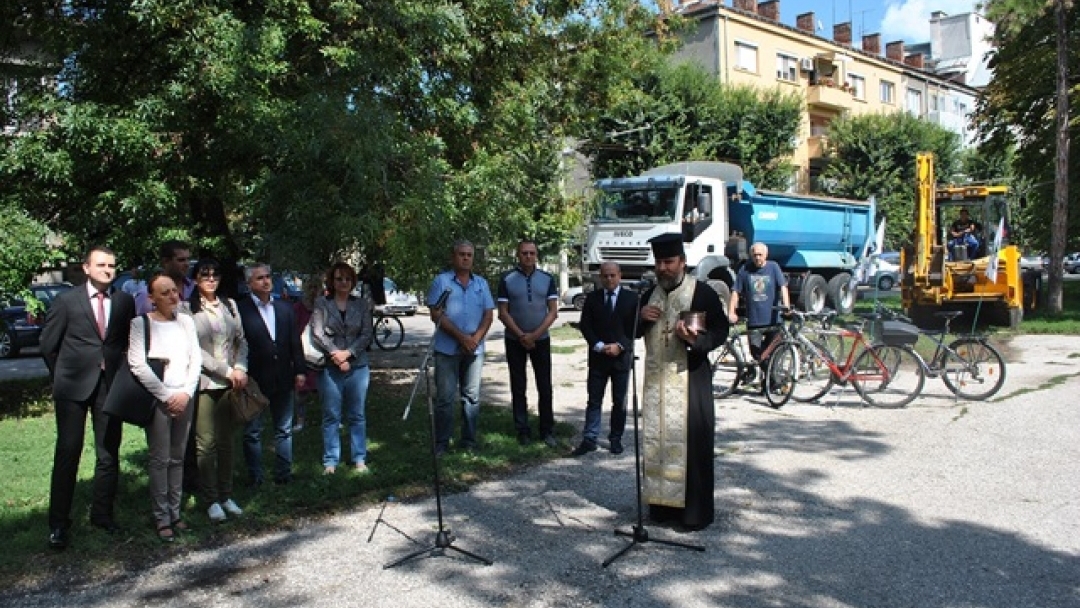 Стартира изграждането на първите 14 километра от велисипедната мрежа на Русе