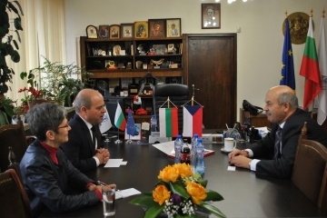 Кметът Пламен Стоилов се срещна с чешкия посланик Н. Пр. Душан Щраух