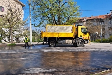 Седмичен график за миене на улици и булеварди в Русе