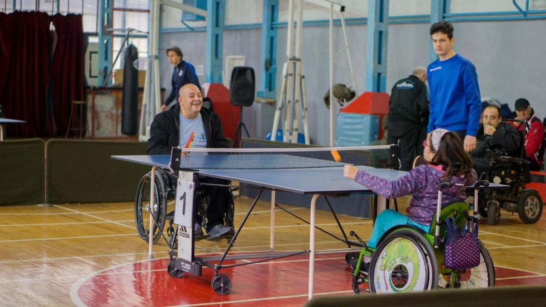 В Русе се откри Националното състезание по тенис на маса за хора с увреждания