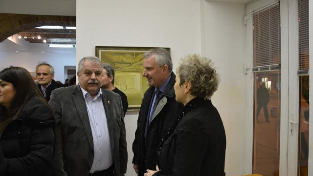 Зам.-кметът Иван Григоров откри изложбата „Русенски сюжети – един век” в  галерията за съвременно изкуство в град Панчево, Сърбия