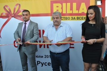 Зам.-кметът Иван Григоров присъства на откриването на 4-тия магазин „Билла“ в Русе