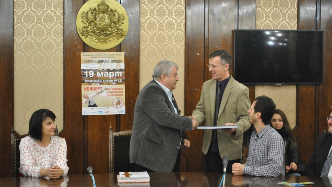 Зам.-кметът Иван Григоров посрещна делегация по Програма ''Еразъм+''