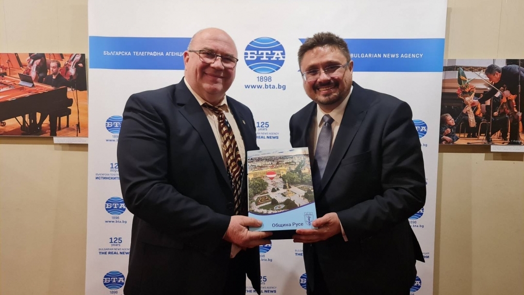 Deputy Mayor Encho Enchev honored the 125th anniversary of BTA