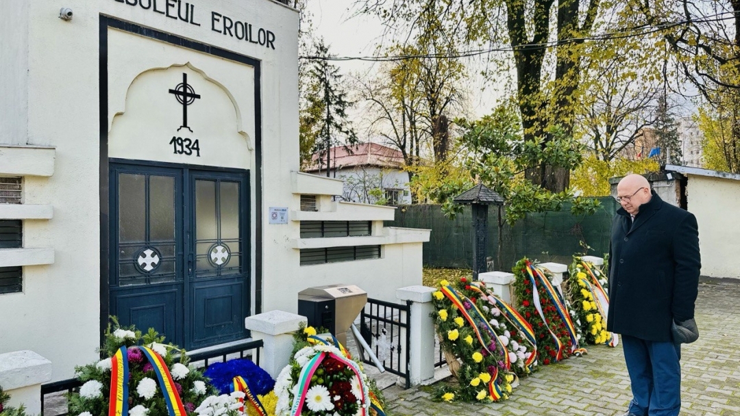 Зам.-кметът Енчо Енчев уважи националния празник на Румъния в Гюргево