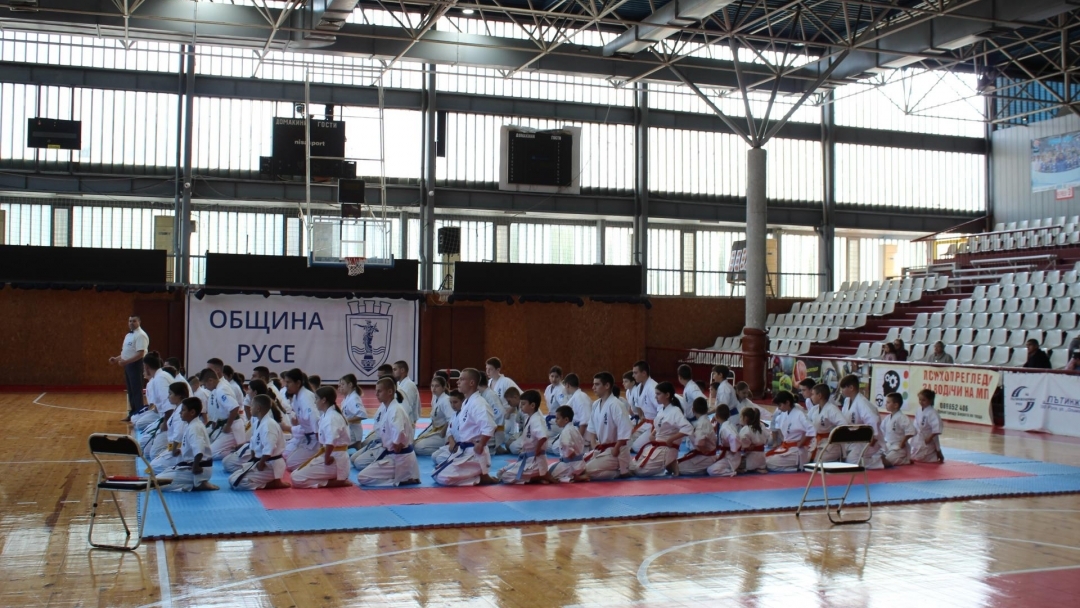 In Ruse was held the National Cup "Pristis" for all age groups in karate kyokushin - kan.