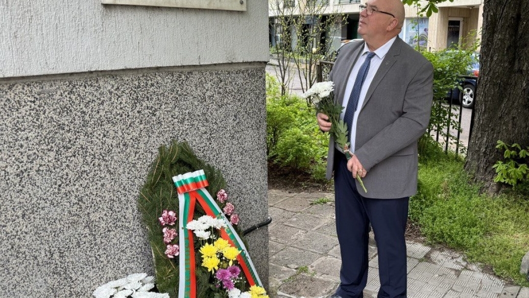 Русе почете Стоян Михайловски, отбелязвайки 133 години от създаването на химна „Върви, народе възродени“