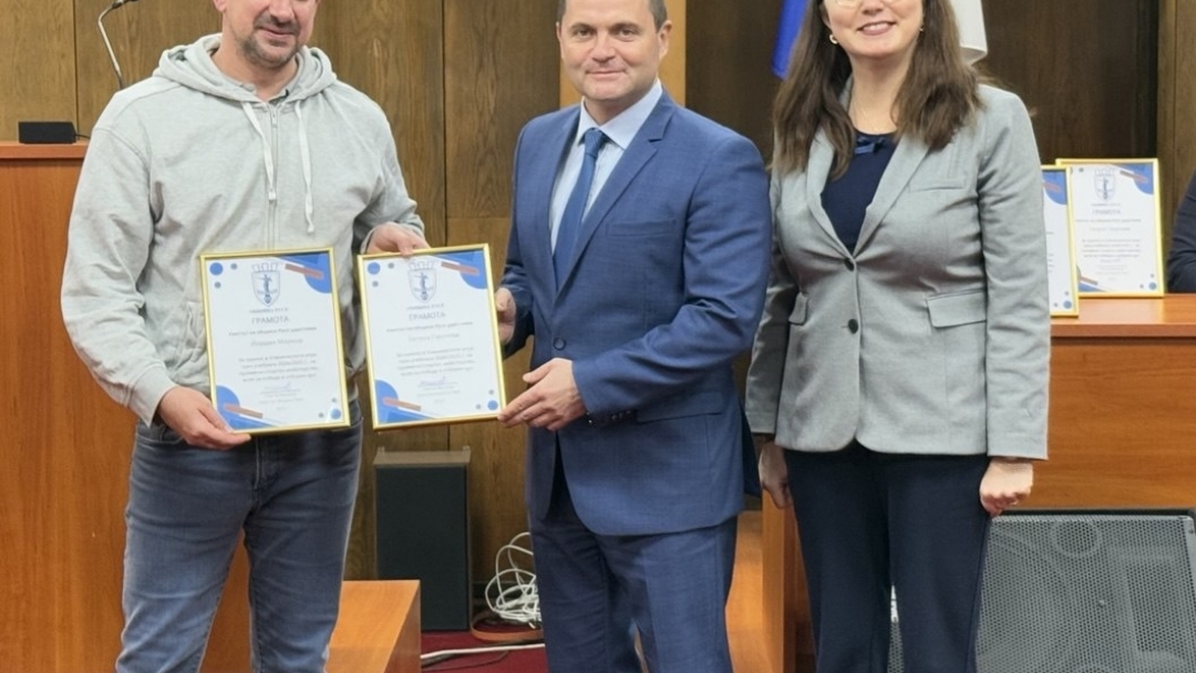 Първенци в Ученическите игри бяха наградени от кмета Пенчо Милков