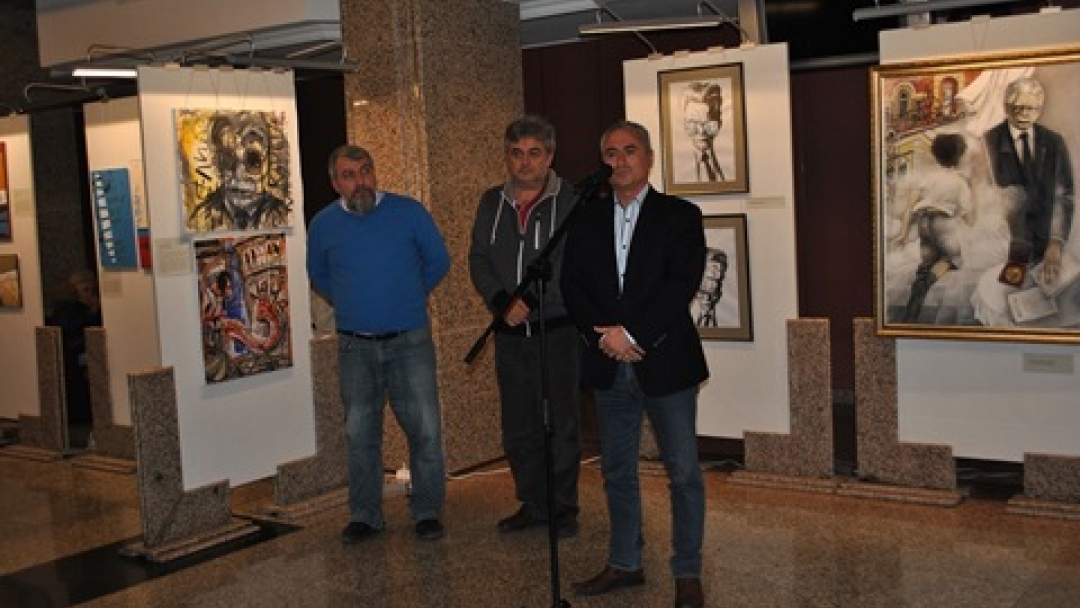 Димитър Наков откри изложбата „Светът на Канети“  