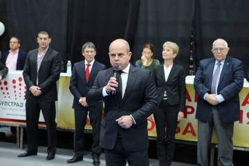 Кметът Пламен Стоилов откри Международния турнир по борба „ДАН КОЛОВ – Никола Петров“ в Булстрад Арена