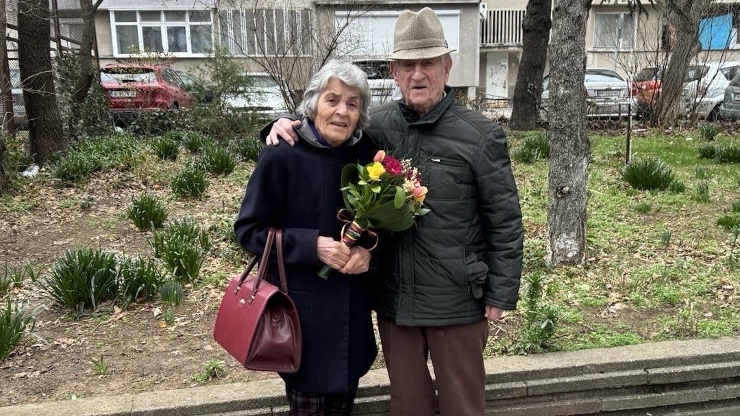 Петър и Димитрина Папазови са най-възрастната женена двойка в община Русе