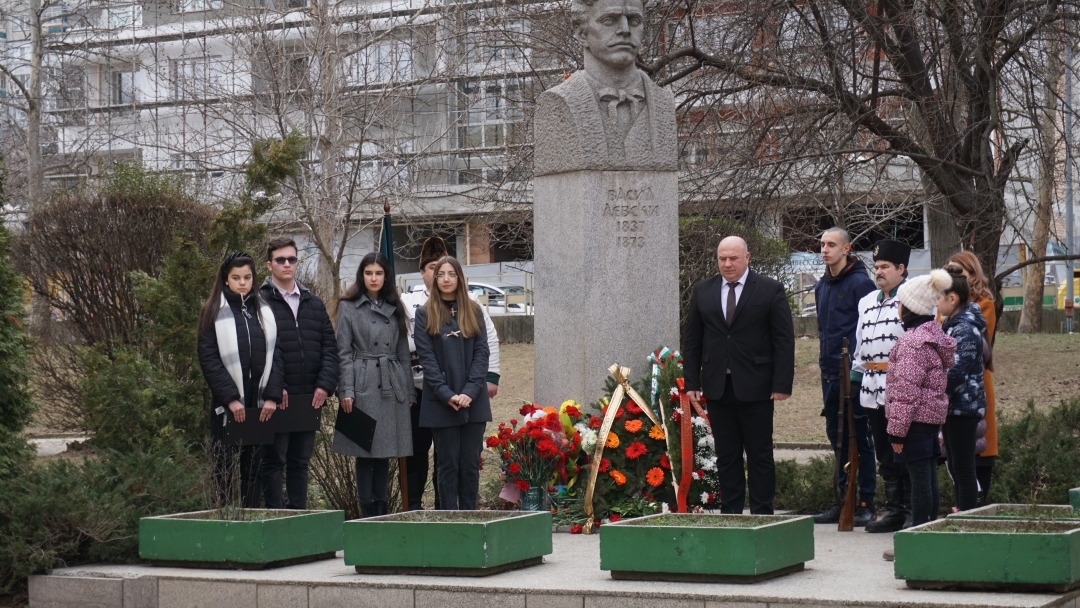 Русе отбелязва 148 години от смъртта на Апостола на свободата Васил Левски