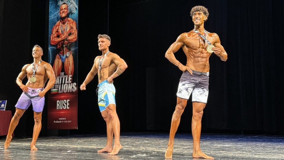  Международното състезание Battle of the Lions събра в Русе близо 40 атлети по натурален бодибилдинг