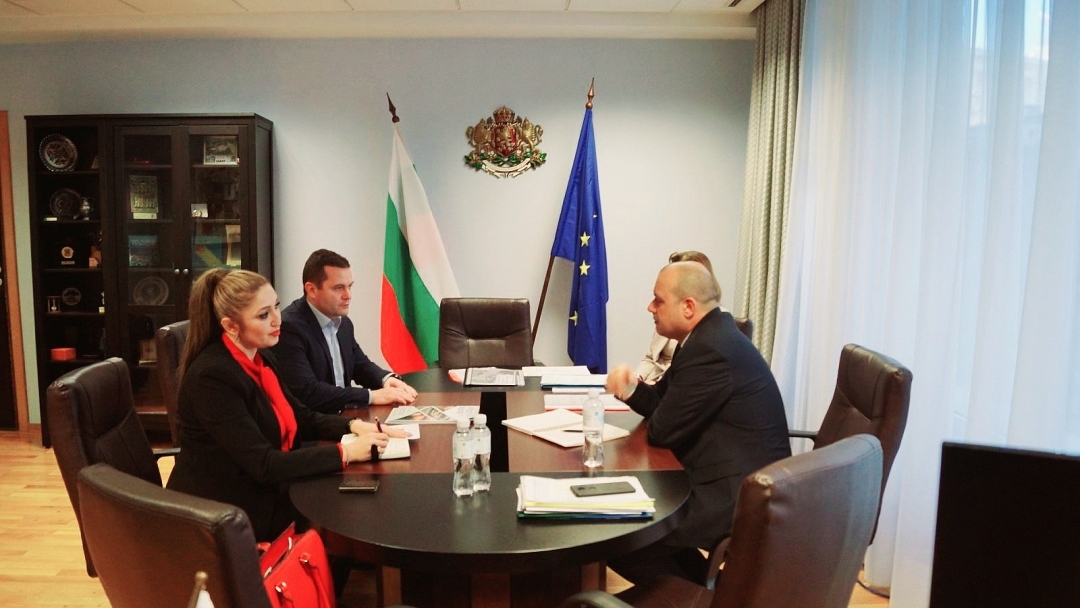 Кметът Пенчо Милков се срещна с министъра на туризма Христо Проданов