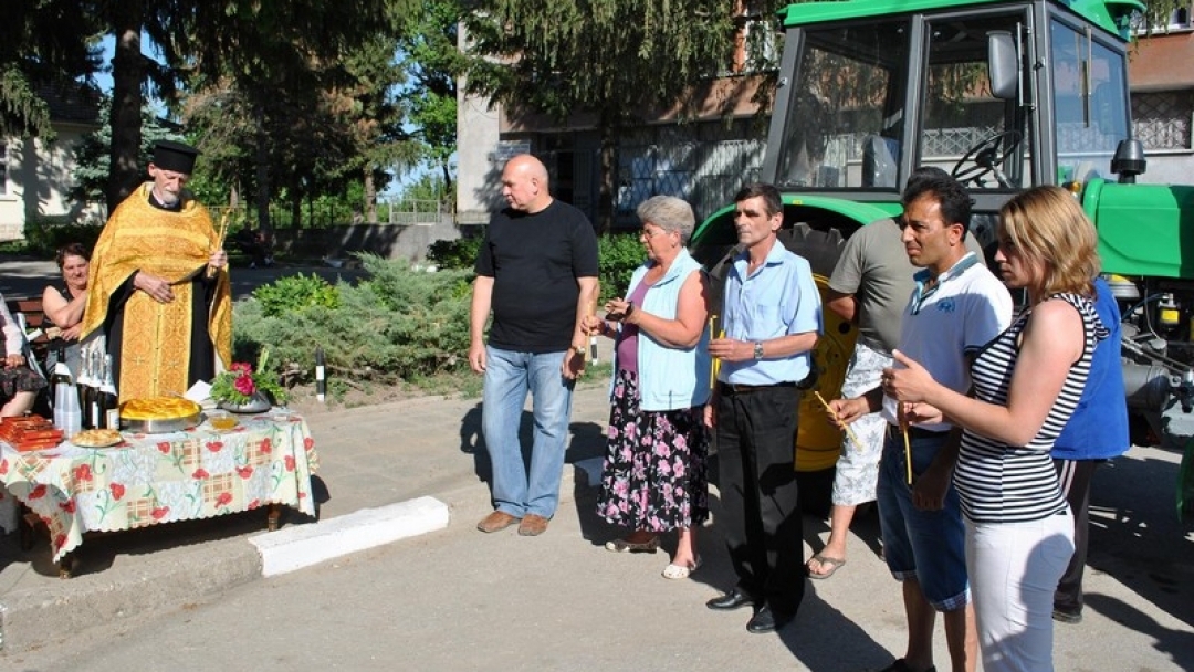 Нов трактор купи Община Русе за нуждите на кметство  Просена 