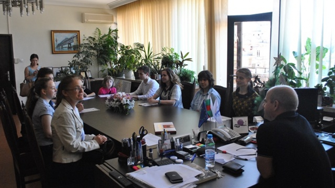 Кметът Пламен Стоилов поздрави европейските шампиони по ушу на Русе