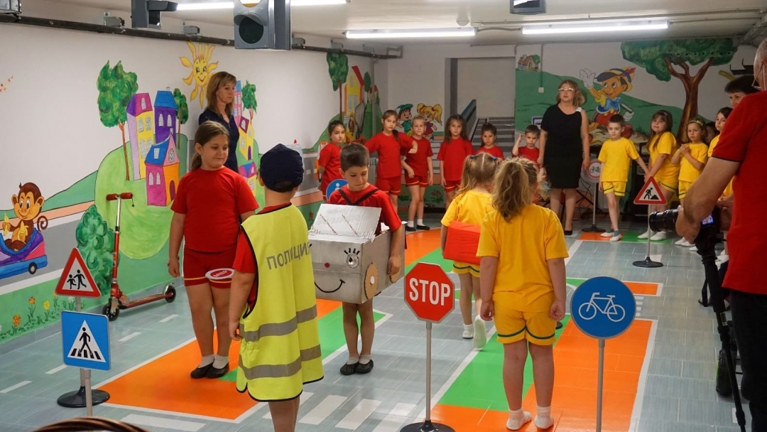 И детска градина „Пинокио“ проведе състезание по безопасност на движението