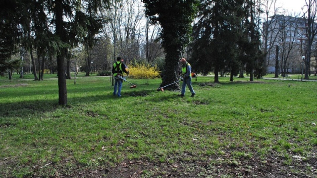 Община Русе стартира кампания за поддържане на озеленените площи