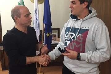 Златна значка „Русе“ за Димитър Косев