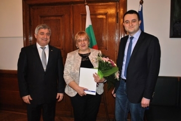 Д-р Страхил Карапчански поздрави новия ректор на Русенския университет