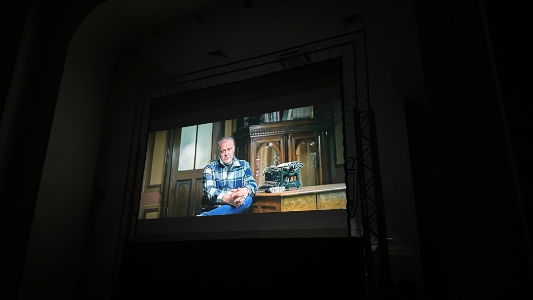 Симеон Лютаков представи своя филм за 100-годишнината на Клуба на дейците на културата