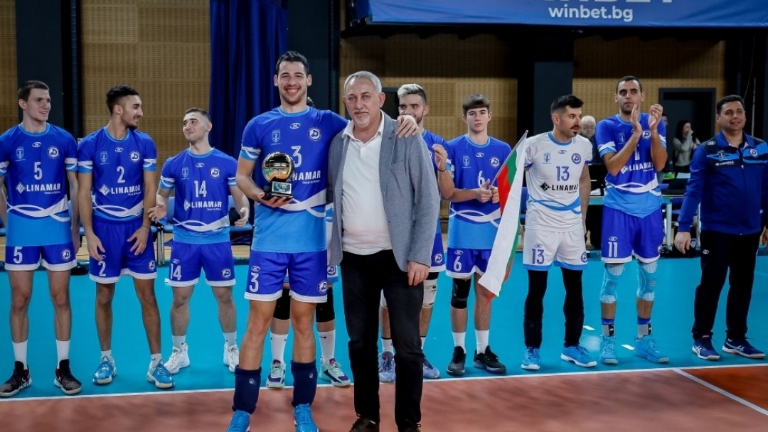 Волейболистите на Дунав (Русе) триумфираха с Купата на България Висша лига