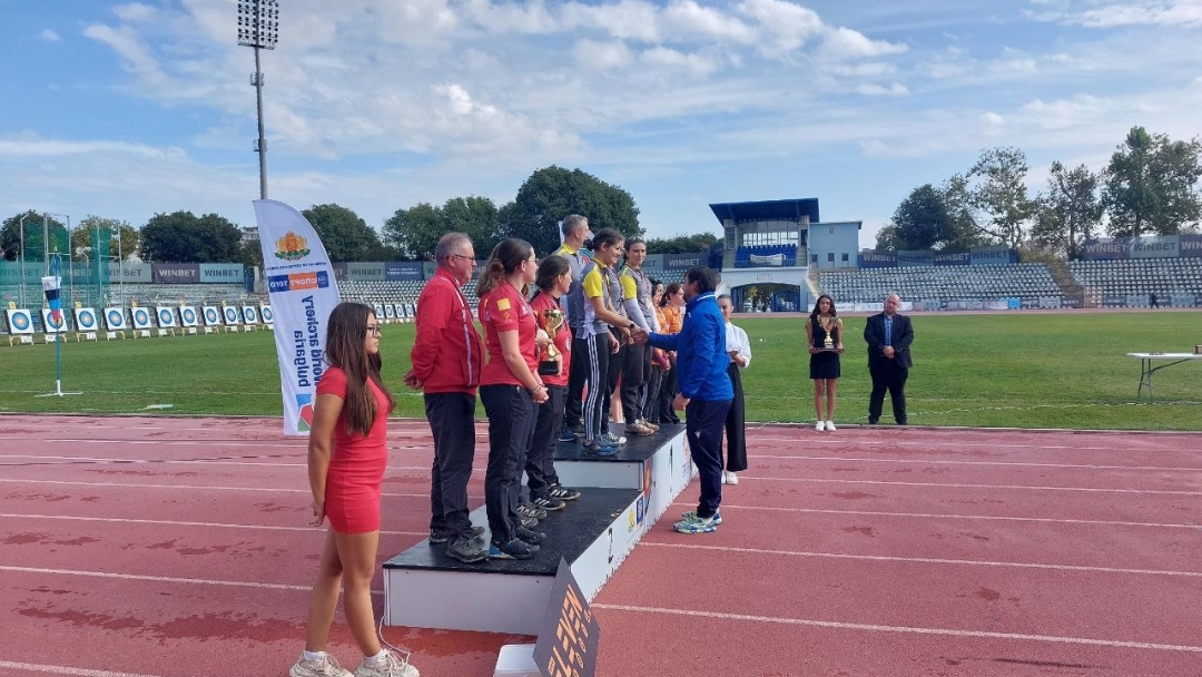 French teams dominated the European Club Archery Cup in Ruse