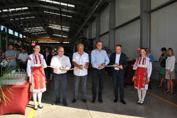 Кметът Пламен Стоилов откри разширението на локомотивен завод в Русе