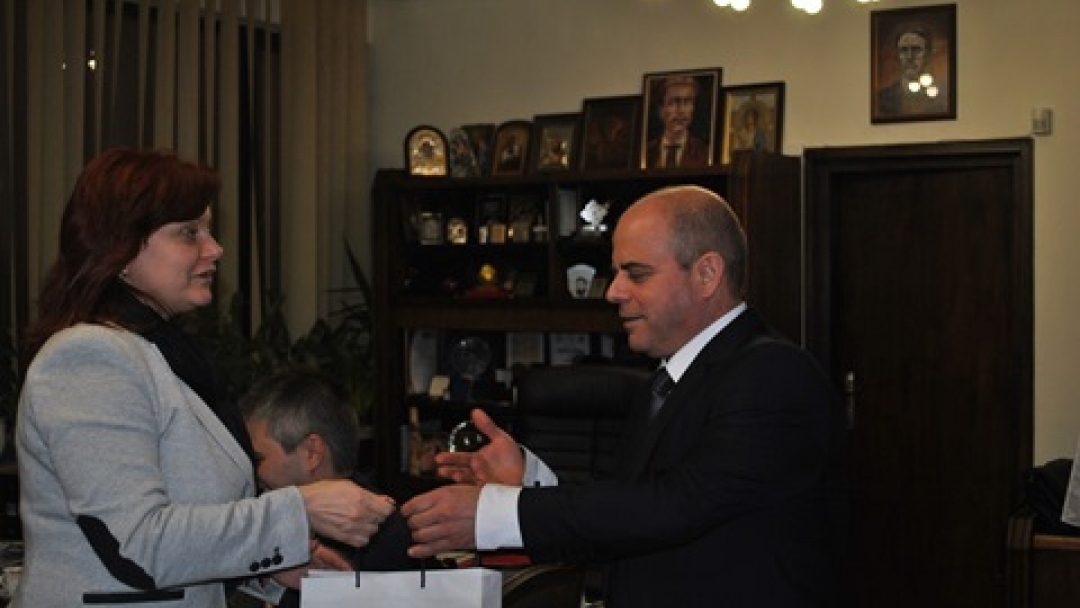 Кметът Пламен Стоилов се срещна с представители на Европейската банка за възстановяване и развитие 