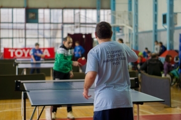 В Русе се откри Националното състезание по тенис на маса за хора с увреждания