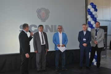 Зам.-кметът инж. Димитър Наков присъства на откриването на сервиз на "Скания България"