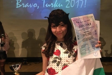 Габи с първа награда от Международен фестивал във Финландия