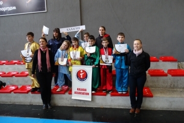 Спортен клуб "Калагия" спечели 17 медала на Държавното първенство по спортно ушу