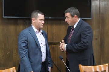 Кметът на Русе Пенчо Милков се срещна със зам.-министъра на транспорта за спиране на тежкотоварните камиони