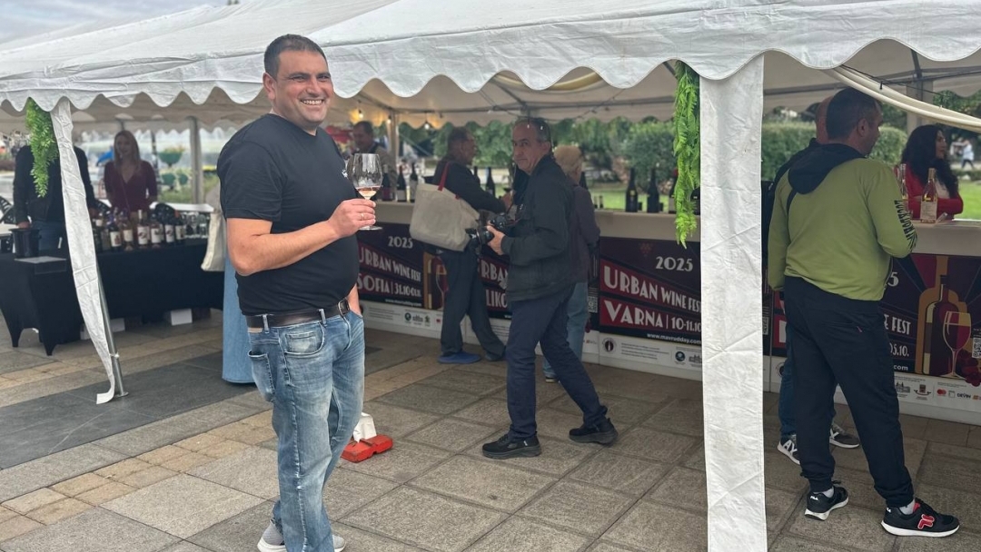 Zlatomira Stefanova kicked off the long-awaited festival "Urban Wine Fest Ruse"