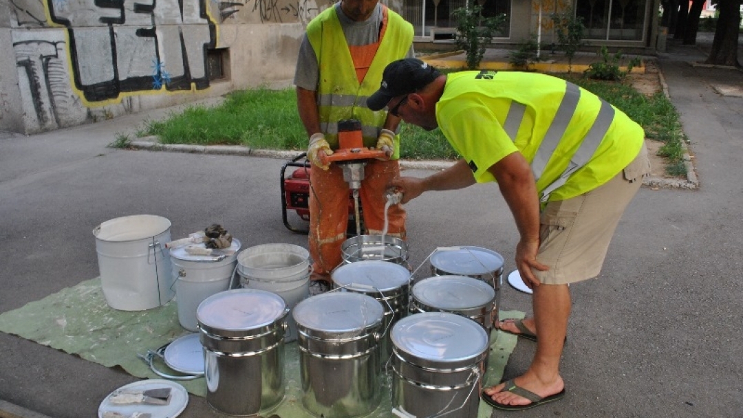 По-устойчива боя полагат на пешеходните пътеки в Русе