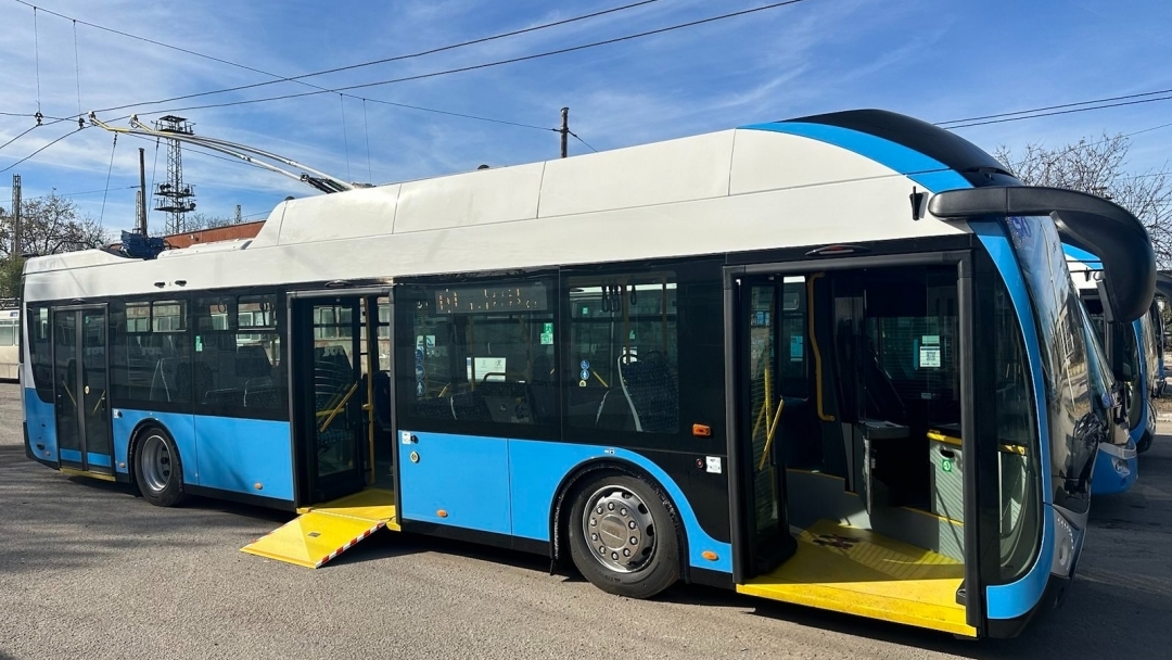 The first new trolleybuses of "Municipal Transport" arrived from the Czech Republic