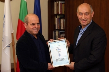 Красимир Искъров връчи благодарствено писмо на кмета Пламен Стоилов