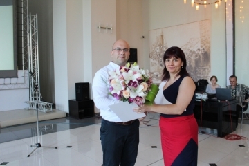 Директорът на дирекция „Европейско развитие“ инж.  д-р Никола Кибритев присъства на церемония по връчване на дипломи на випуск 2017 - СУПНЕ „Фридрих Шилер“