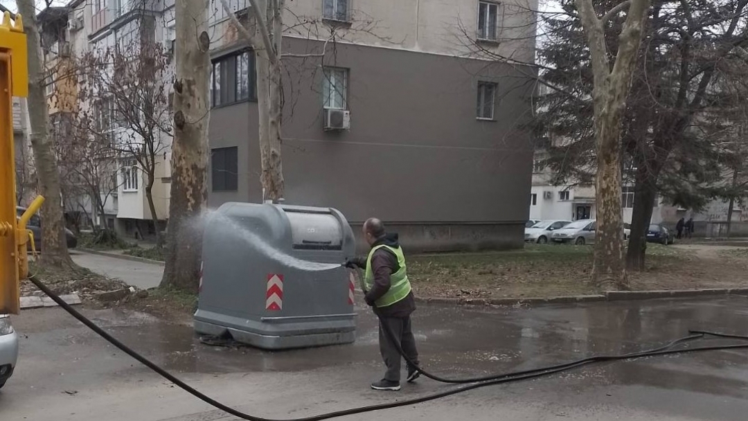 Седмичен график за миене на улици и булеварди