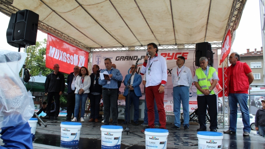 Заместник-кметът инж. Димитър Наков откри Писта Русе 2017 и награди победителите в състезанието